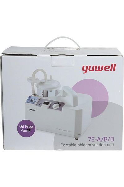 Yuwell Portable Suction Unit 7E-A (White)