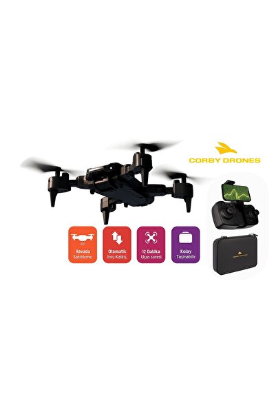 Corby CX033 Katlanabilir Smart Drone INFINITY SMART DRONE CX033 ela777