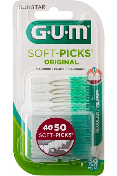 GUM Soft Pick Original Dental toothpicks - 50 pcs