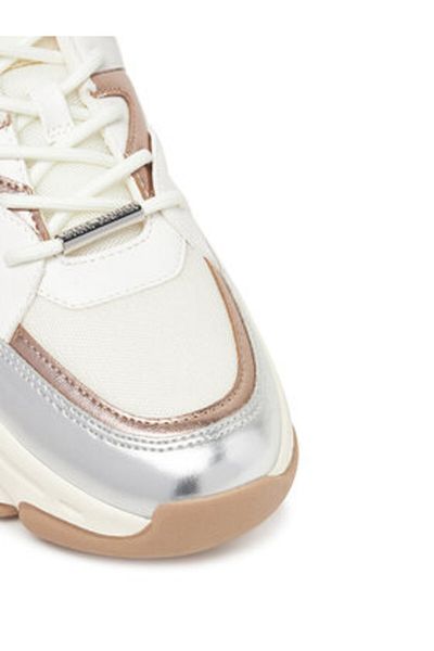 Steve Madden Women's Sneakers silver STEVE MADDEN-SM19000096 SG3 SILVER / GOLD CREAM