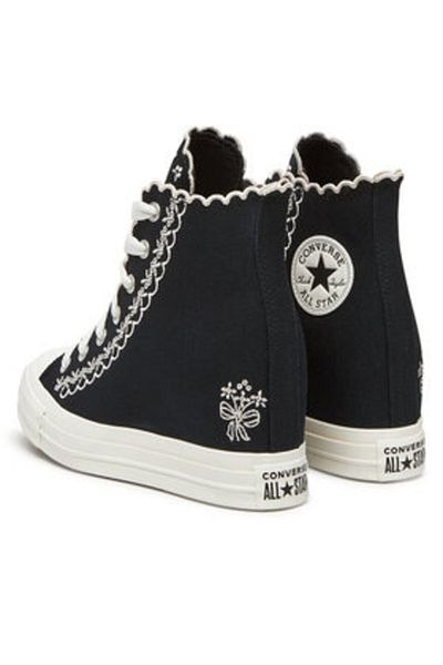 converse Teniși negri pentru femei CONVERSE-A13546C 001 NEGRU/ALB VINTAGE/PETALĂ PALĂ