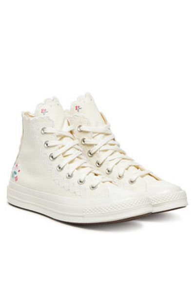 converse Teniși bej pentru femei CONVERSE-A13541C 286 EGRET/WATERMELON PINK