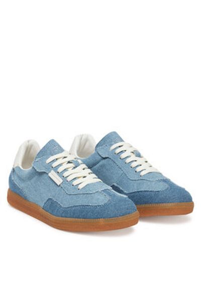 Steve Madden Teniși albaștri pentru femei STEVE MADDEN-SM11003419 48K BLUE DENIM
