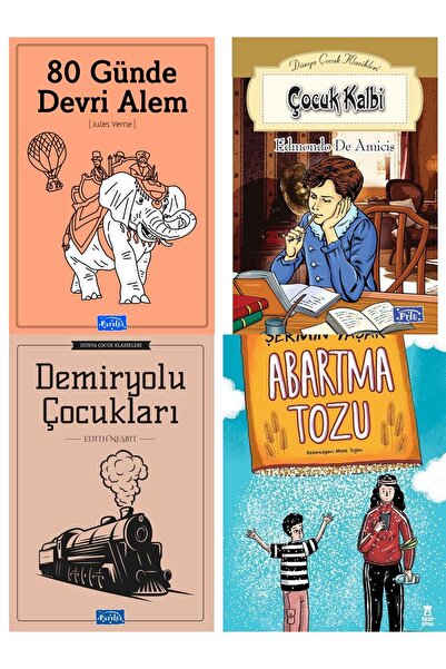 Parıltı Yayınları PARILTI YAYINLARI ÇOCUK KALBİ 80 GÜNDE DEVRİ ALEM VE ŞERMİN...