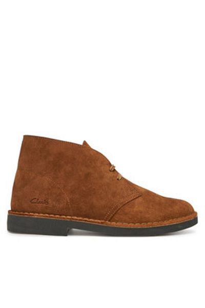 CLARKS Men's Boots brown CLARKS-26181145 COLA SUEDE