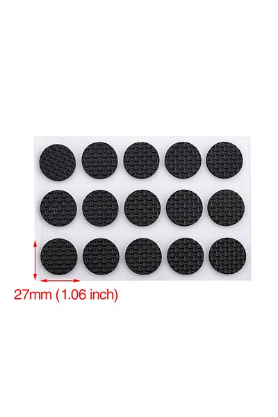 Choice Number 2 KAK 1-24PCS Self Adhesive Furniture Leg Feet Rug Felt Pads Anti Slip Mat Bumper Damper For