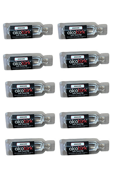 LİFE CODE Alcotürk Anason Aroması 2.8 ml 10 Adet