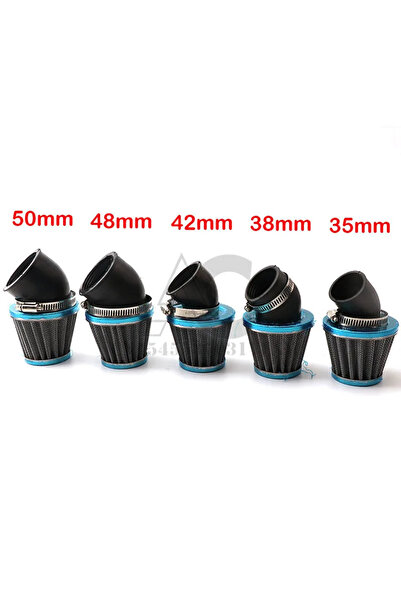 Choice1 فلتر هواء للدراجات النارية 38 مم، 35 مم، 38 مم، 42 مم، 48 مم، 50 مم، ...