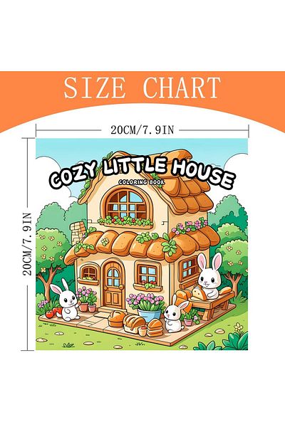 Choice COZY LITTLE HOUSE Bold-easy Patterns Coloring Book for Adults Cute Drawing Book Perfect Gift for ...
