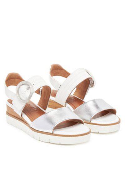 Tamaris Women's Sandals white TAMARIS-1-28206-42 171 WHITE/SILVER