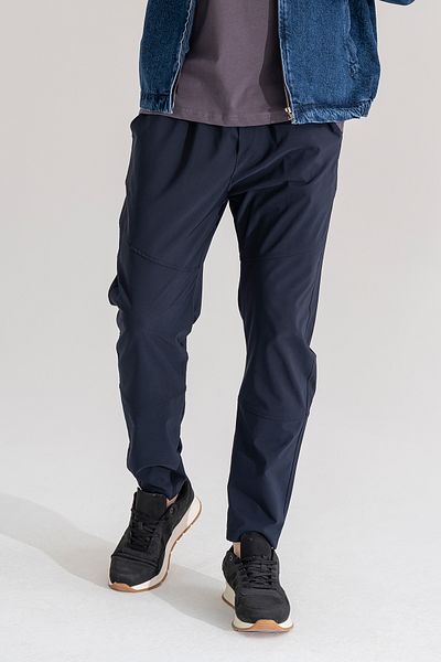 Souris Ανδρικό παντελόνι Jogger με μπλέ Navy αναπνεύσιμο ελαστικό ύφασμα Lycra