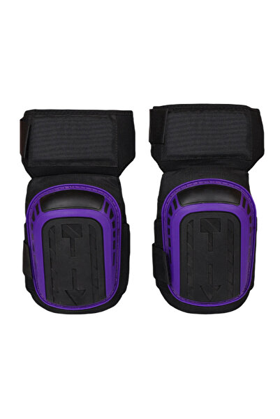 Choice وسائد ركبة احترافية أرجوانية اللون مصنوعة من إسفنج EVA عالي التحمل مع ...