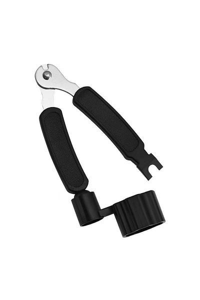 Choice Black 3 IN 1 Guitar String Winder + String Cutter + Pin Puller Instrument Guitar Maintenance Tool Re