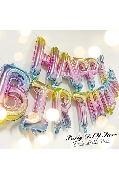 Choice 16INCH Rainbow Balloons Party Supplies Birthday Decoration Happy Anniversary Baby Shower Girl Boy Ge