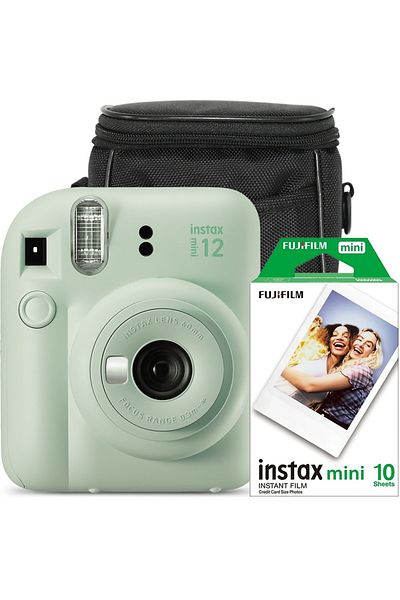 Fujifilm Fujifilm Instax mini 12 instant camera, with 10 films and case