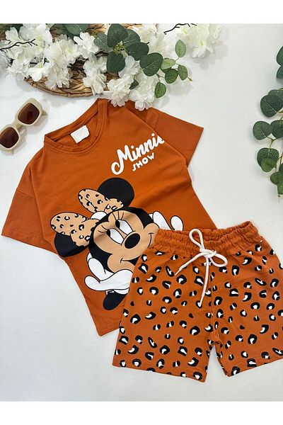 ChibuumKids GIRL'S SHORTS SET