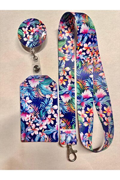 Hediyebum Σετ λουλουδάτο λουλουδάτο Yoyo και όρθια θήκη για κάρτες