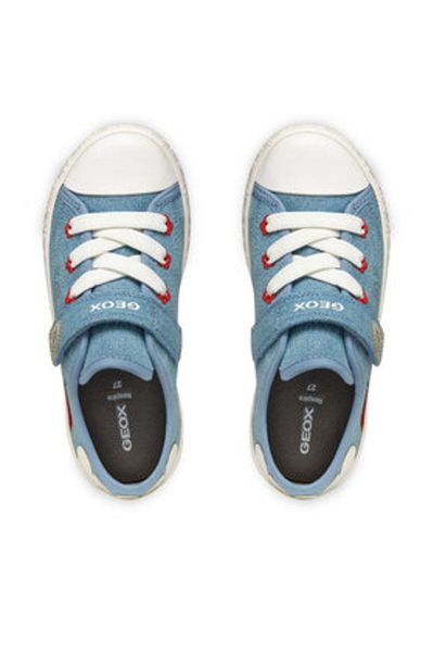 Geox Teniși albaștri pentru fete GEOX-J554NC-00013 C4348 D