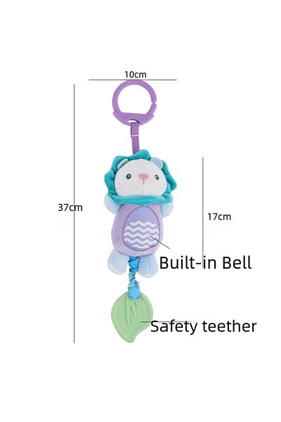 Choice AC-4 New Soft Stuffed Animal Rattle Hand Grip Baby Toys Shaker Crinkle Squeaky Sensory Travel Access