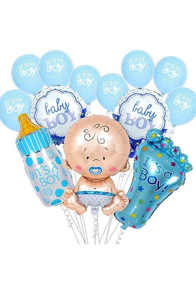 Choice Other As the picture Gender Reveal Girl 13pcs Baby Shower Boy Girl Decoration It's A Boy It's A Girl