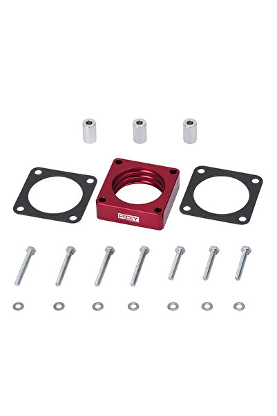 Choice1 Red Aluminum Throttle Body Spacer For 91-06 Jeep Wrangler Cherokee TJ...