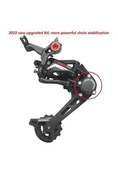 Choice SRX PRO 11S SENSAH Road Bicycle Rear Derailleurs Carbon 2x8 9 10 / 11 / 12 Speed BIKE Derailleu For