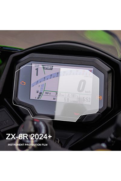Choice 1 SETS For Kawasaki ZX-6R ZX 6R 2024+ ZX-10R 2021+ Motorcycle Accessories Scratch Cluster Screen Das