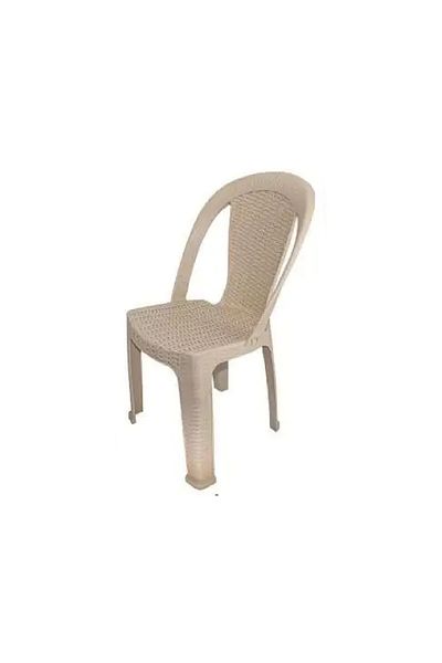 rexa Plastic Stacking Chair – Weatherproof Armless Indoor / Outdoor Seat