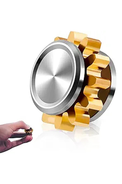 Choice Silver Mini Metal Gear Gyroscope Fidget Spinner Toy Antistress Portabl...