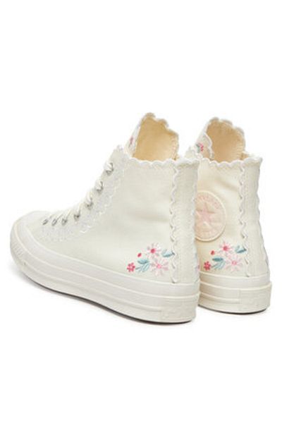converse Teniși bej pentru femei CONVERSE-A13541C 286 EGRET/WATERMELON PINK