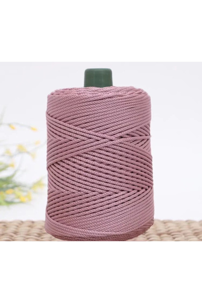 Choice قطعة واحدة من خيوط الكروشيه الملونة باللون الوردي من اللحم، مقاس 3 مم،...