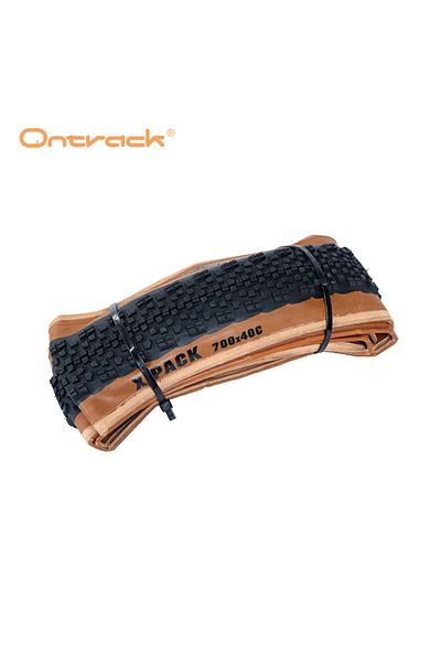 Choice 700c 45C BROWN WALL ONTRACK FOLDED TIRE GRAVEL 700X38C 700X40C 700X45V X-PACK 30TPI SKIN BROWN WALL