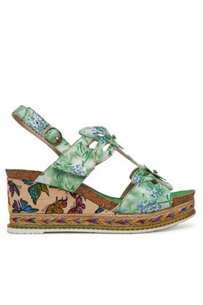 LAURA VITA Women's Espadrilles green LAURA VITA-HACDEO 21 MENTHE