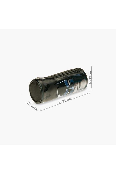 Warner Bros Batman Print Pencil Case with Zip Closure