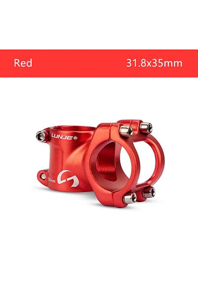 Choice Red 31.8x35mm MTB Stem 31.8/25.4mmx35mm Mountain Bike Power Short Stem Support Road Mountain Bike Br