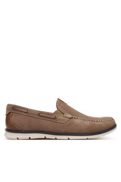 BUGATTI Men's Half shoes beige BUGATTI-321-ARU61-1400 5300 SAND