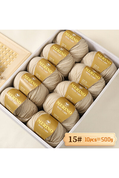 Choice 15 مترًا من غزل صوف الألبكة متوسط ​​النعومة 212 عالي الجودة، مناسب لحي...