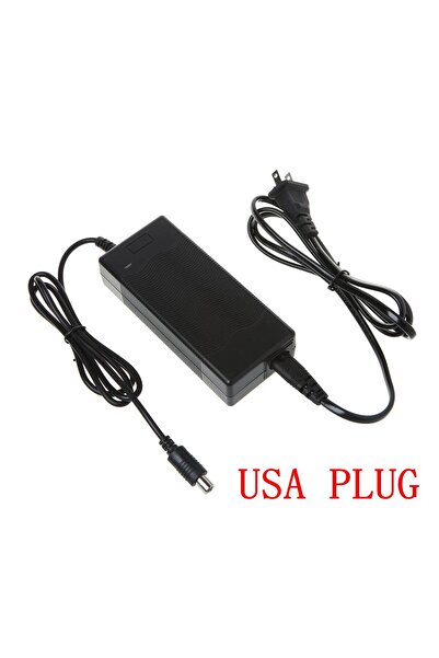 Choice شاحن بطارية ليثيوم 36 فولت بمقبس أمريكي DC42V 2A لـ M365، مجموعة بطاري...