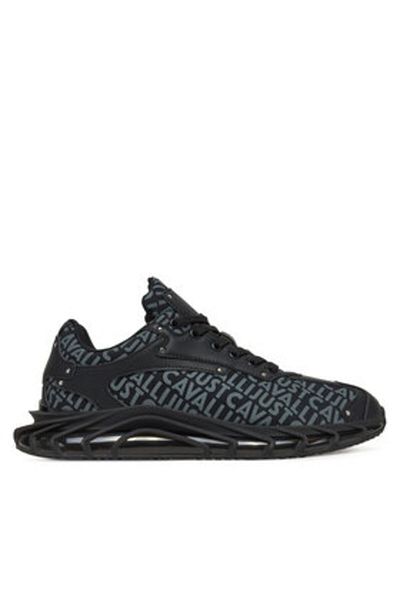 Just Cavalli Men's Sneakers black JUST CAVALLI-78QA3SQ1 ZSC46 899 BLACK