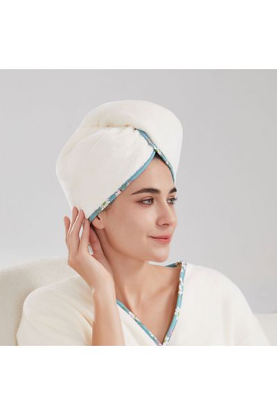 REEFI Elegant off-white rustic hair cover