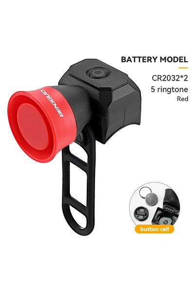 Choice E Bicycle Horn Mountain Bike Mini USB Charging Waterproof Electronic Bike Bell Riding Equipment Chi.