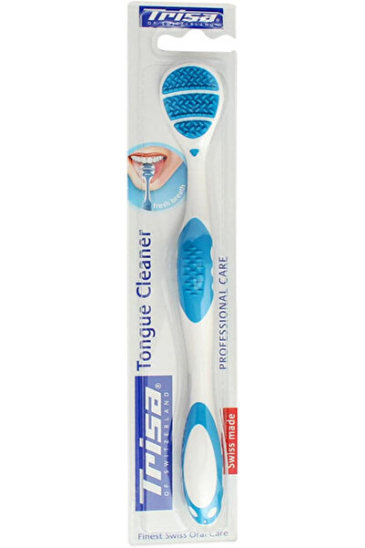 Trisa Tongue Cleaner Professional Care, Compact, Finest Swiss Oral Care,Assor...