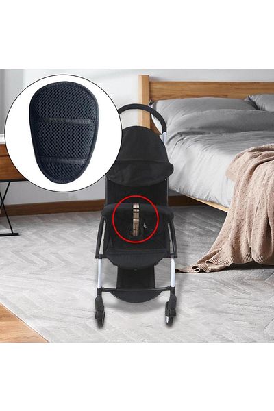 Choice black Baby Protector Crotch Pad Stroller Shoulder Crotch Pad Seat Belt Cover Five Point for Car Seat