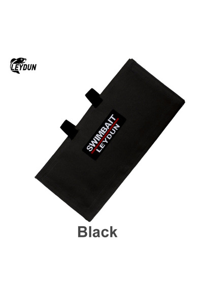 Choice حقائب صيد LEYDUN Swimbaits سوداء اللون للطُعم الناعم والصلب حتى 12 بوص...