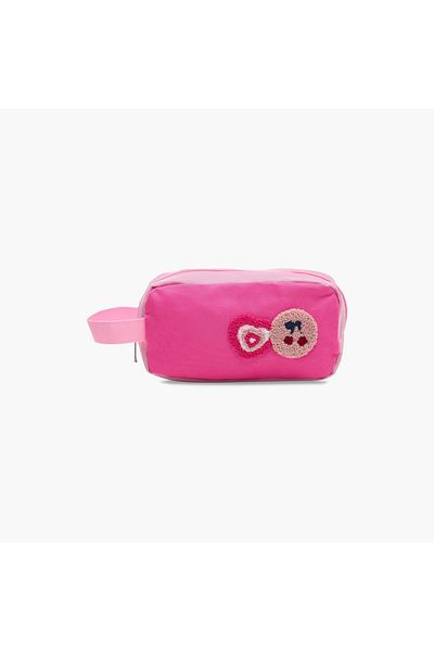 Juniors Juniors Colourblock Applique Detail Pencil Pouch with Zip Closure