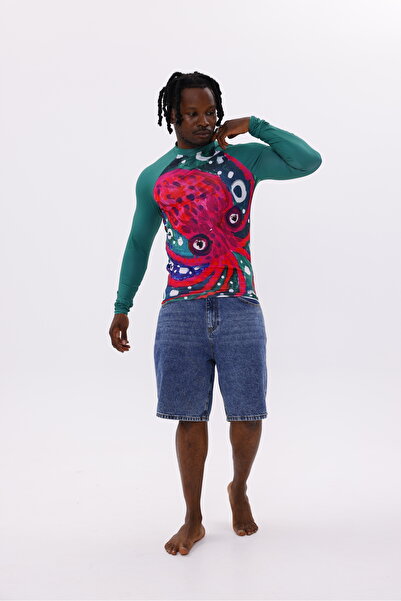 NEPTUNUS SHOP UPF50,ERKEK UZUN KOLLU RASHGUARD,DALIŞ,YELKEN,SÖRF,SCUBA