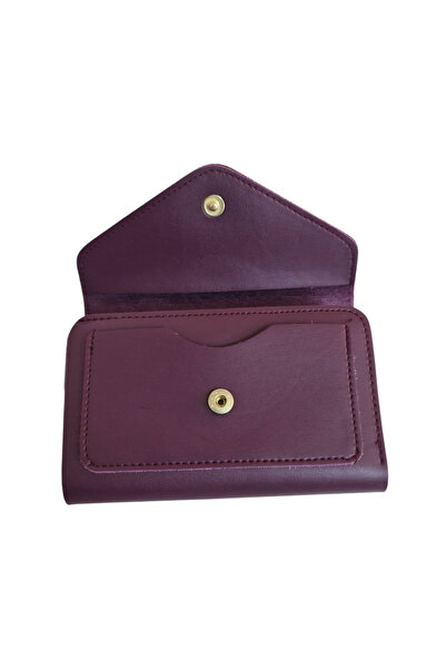 Gloria GLORİA MODEX Kadın Çıt Çıt Kapamalı bozuk paralık fermuarlı Çok Bölmeli Kadın Cüzdan Aksesuar