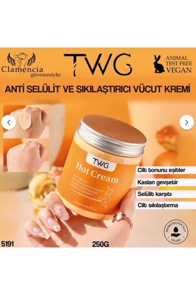 twg Clamencia Anti-Selülit Zayıflama Kremi 250gr
