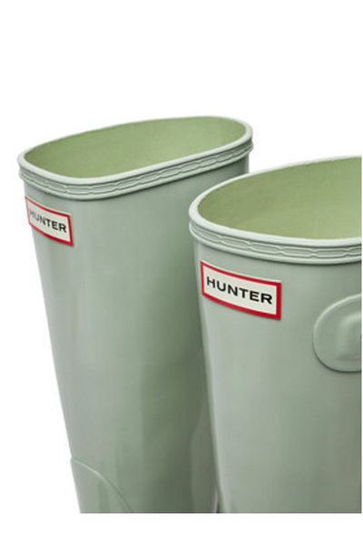 Hunter Ghete Wellington pentru femei albastre HUNTER-WFT1000RGL SEA FOAM