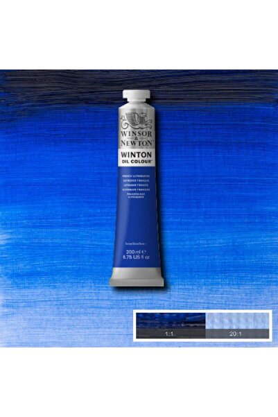 Winsor Newton Winton Color Code # 21 Oil Color French Ultramarine 200.00 ml ( 7.04 oz )